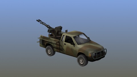 ZU23 'Technical' Gun Truck