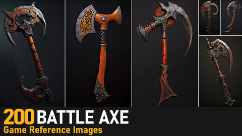 Battle Axe |4K Reference Images