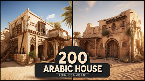 Arabic House 4K Reference/Concept Images