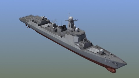 Chinese DDG 052D Destroyer