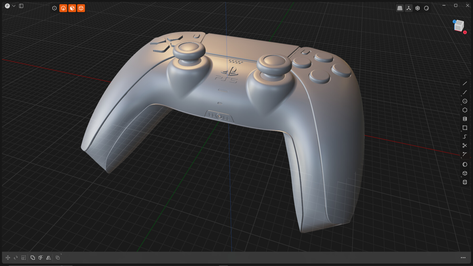 ArtStation - PS5 Controller from zero to hero, never seen on Plasticity 3D  1.4.13 I guarantee you!!
