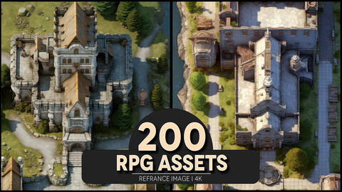 RPG Assets 4K Reference/Concept Images