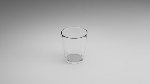 Transparent Glass 3D Model