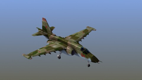 Su-25 Grach 'Frogfoot' Attack Aircraft
