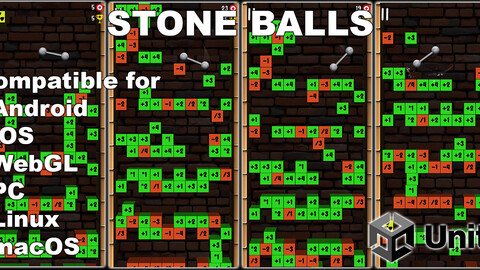 Stone Balls - Unity Indie Game Source Code