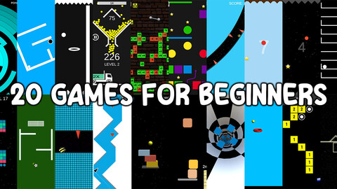 20 Games For Beginners - Unity Source Code