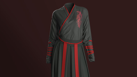 Kimono / Hanfu Marvelous designer garment