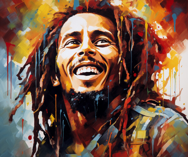 ArtStation - BOB MARLEY [ai art] | Artworks