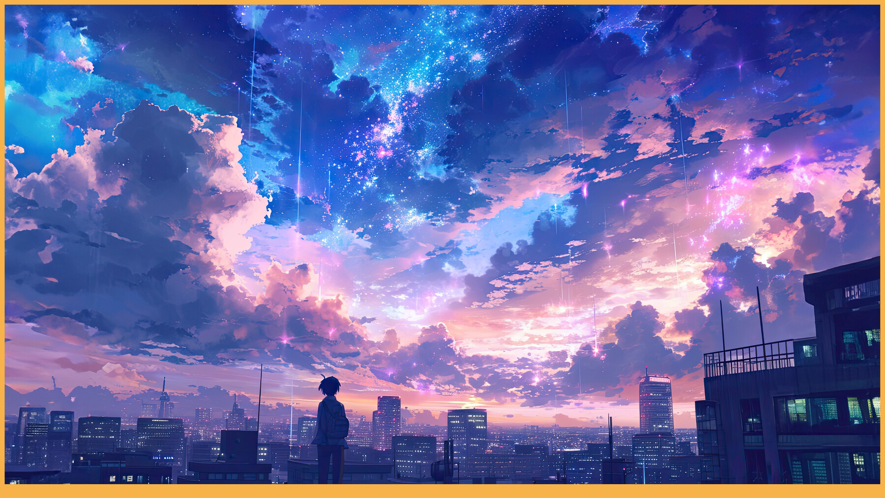 ArtStation - 505 Anime Sky Line References | Artworks
