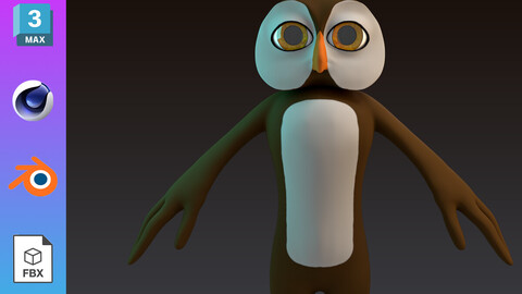 Stylized Owl Model