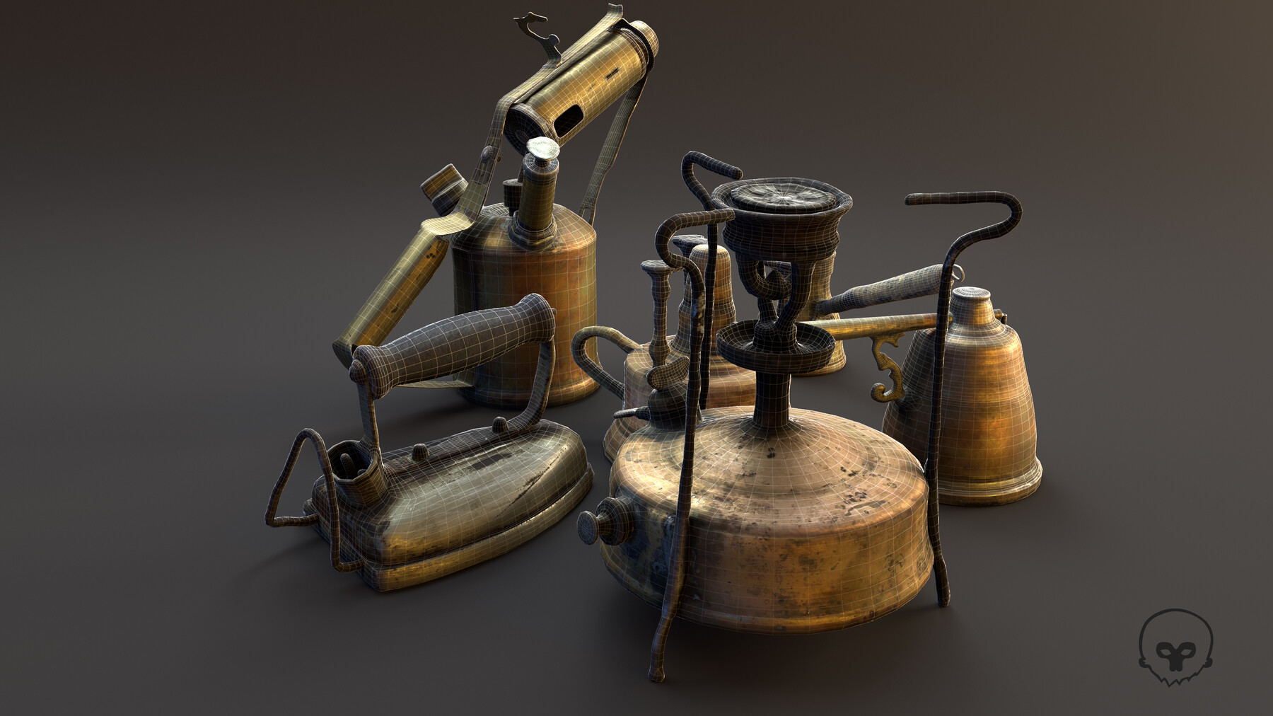 ArtStation - Antique Household Pack Vol 1 - Photogrammetry | Resources