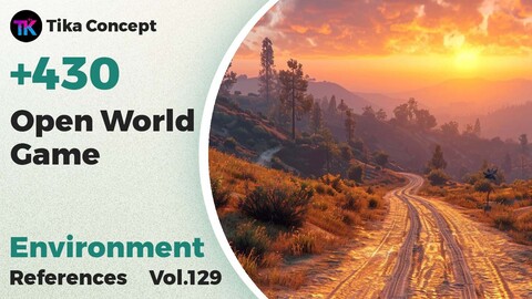 +430 Open World Game Environment (4k) | Vol_129