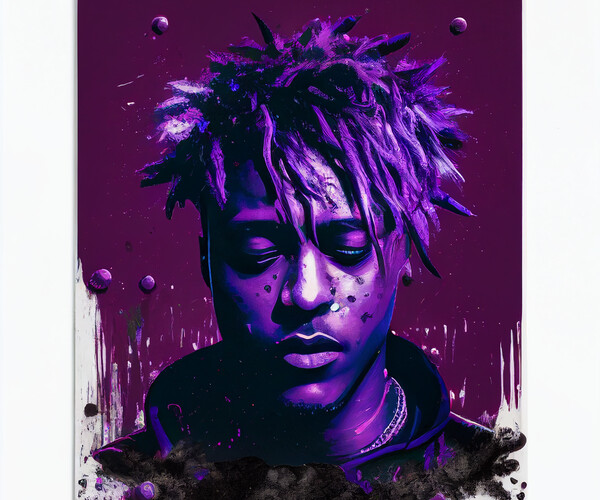 ArtStation - JUICE WRLD --ART II [ai art] | Artworks