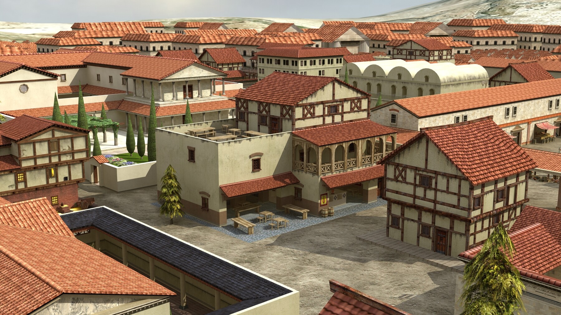 ArtStation - Roman Town | Resources