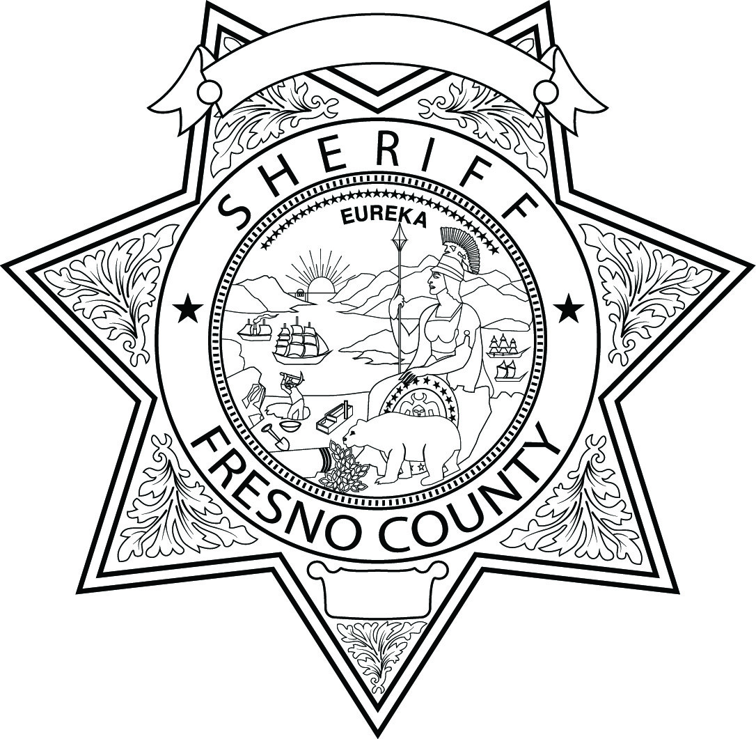 ArtStation - Fresno County, California, Sheriff Badge Blank,outline ...