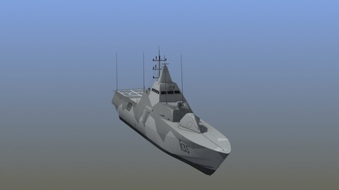 Visby Class Corvette