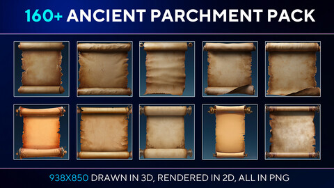 Ancient Parchment Collection V.1: Timeless Scrolls for Epic Tales - Only $19