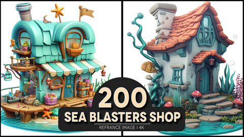 Sea Blasters Shop 4K Reference/Concept Images