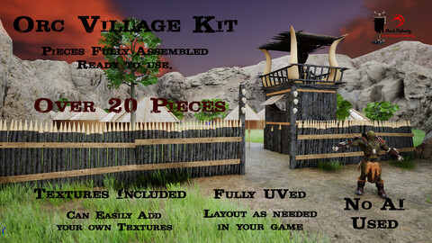 Orc Village Kit