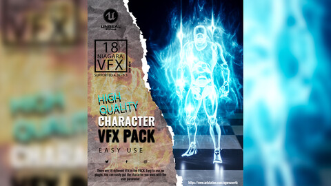 UE - Character VFX Pack | High Quality