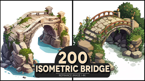 Isometric Bridge 4K Reference/Concept Images