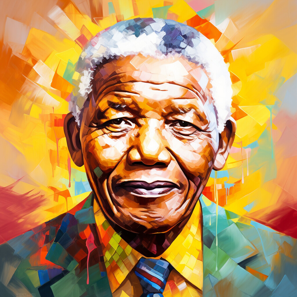 ArtStation - NELSON MANDELA -ART [ai art] | Artworks