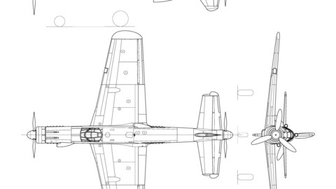 Dornier Do 335-svg vector file