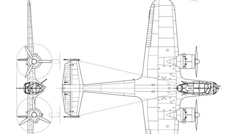 Dornier Do-17Z-2-svg vector file