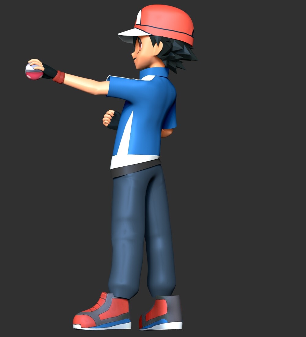 Artstation Ash Ketchum Satoshi Pokémon Resources 4491