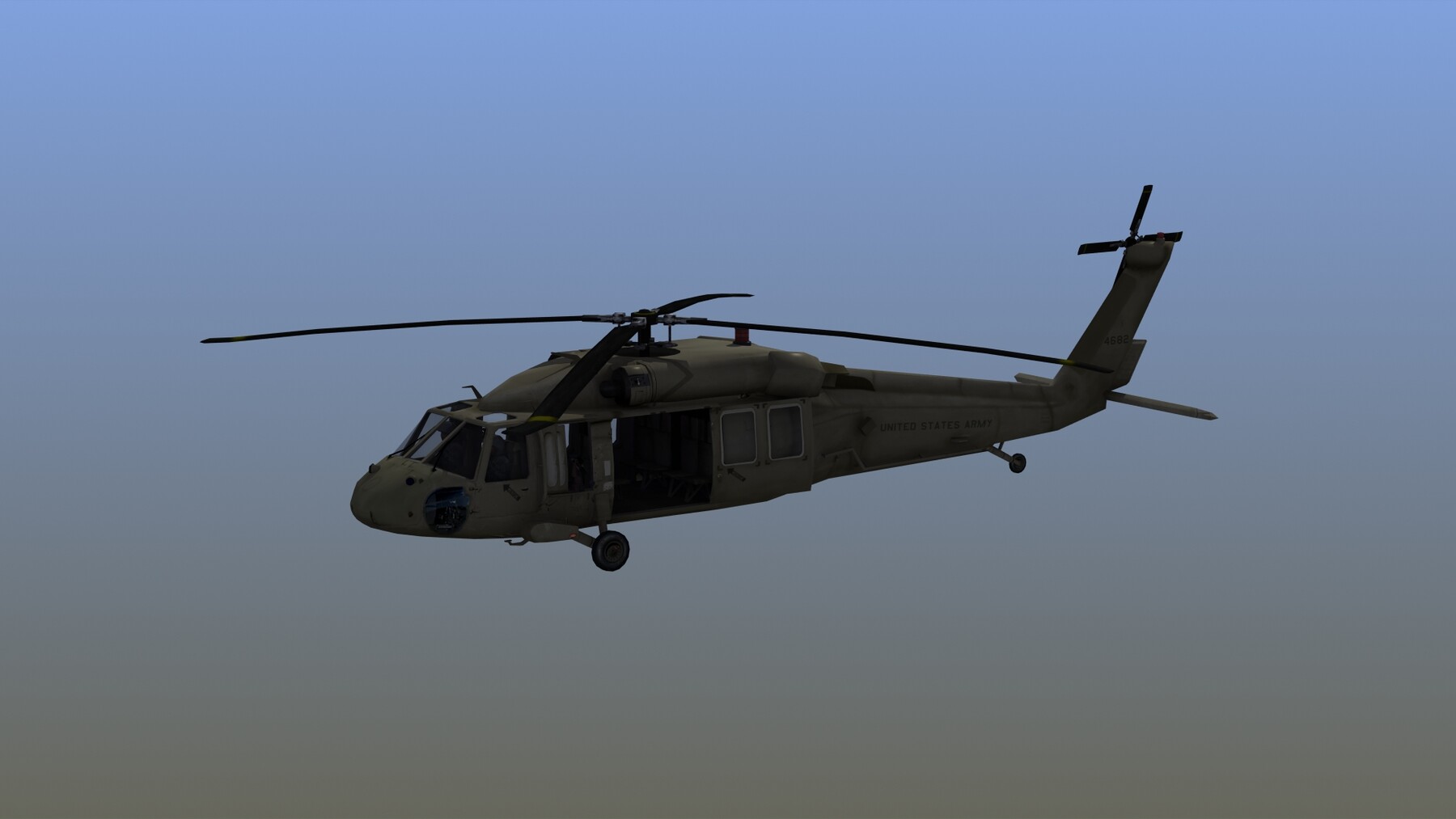 ArtStation - UH60M Blackhawk Helicopter | Game Assets