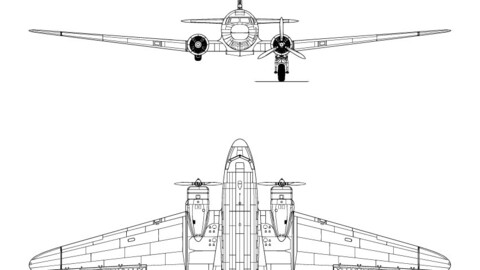 Douglas A-4E Skyhawk-svg vector file