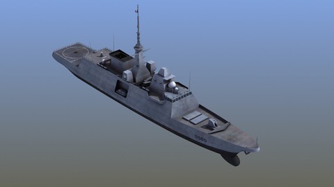 FREMM Aquitaine Frigate