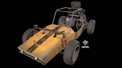 Buggy game ready asset