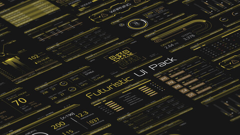 futuristic ui pack vol 01