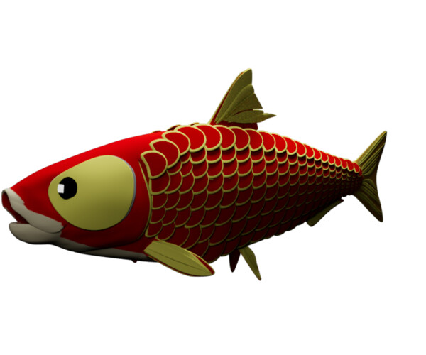 ArtStation - Carp fish | Game Assets