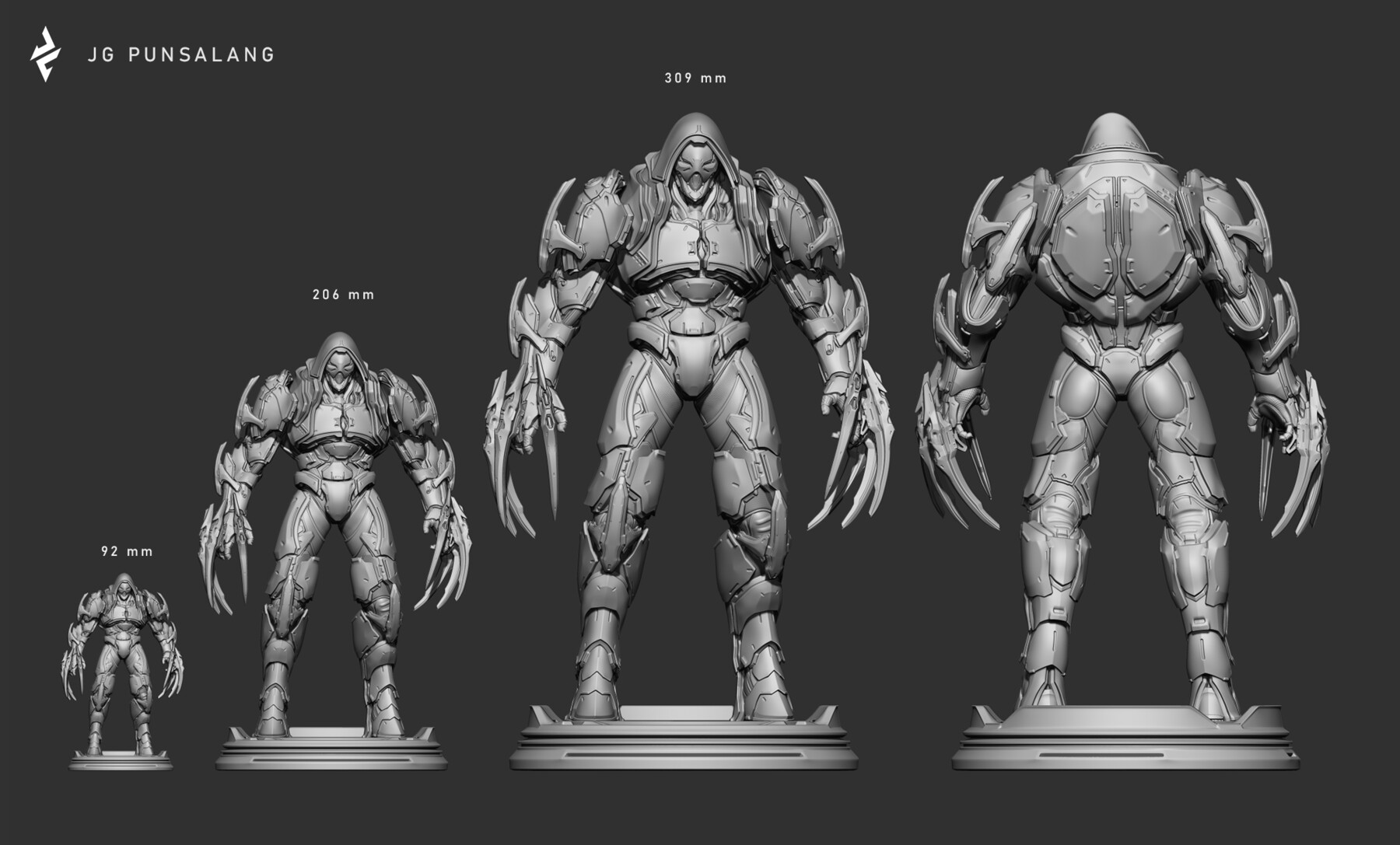 ArtStation - Deimos STL for 3D Printing | Outworlders Series | Resources