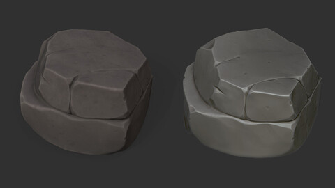 Stylized Rocks For Games 3D Art / Course