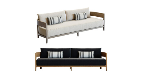 3D Model / Restoration Hardware Balmain Sofa