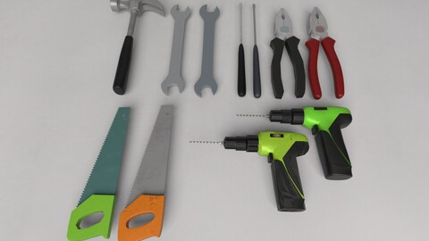 Tools Kit Bundle (11 Models) [2K]