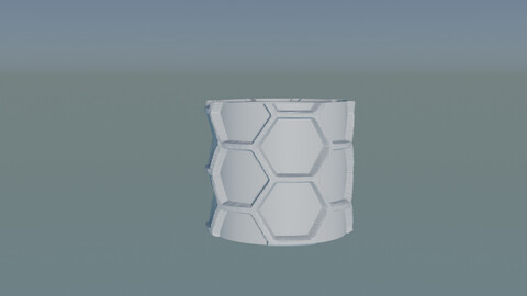 Vases 3D render