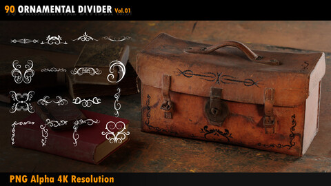 Ornamental Divider Alpha (vol.1)