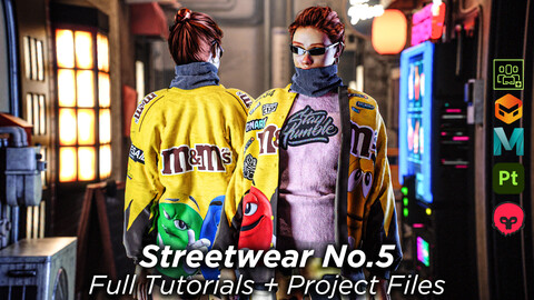 Streetwear No.5: Full Tutorial + Project files