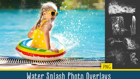 Water Splash Photo Overlays