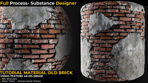 Tutorial Old Brick-Substance Designer Vol.04