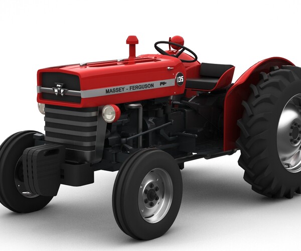 ArtStation - Massey Ferguson 135 - 1964 | Game Assets