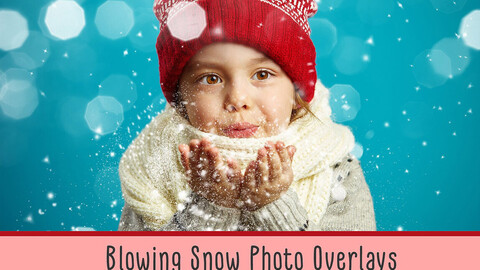 Blowing Snow Photo Overlays