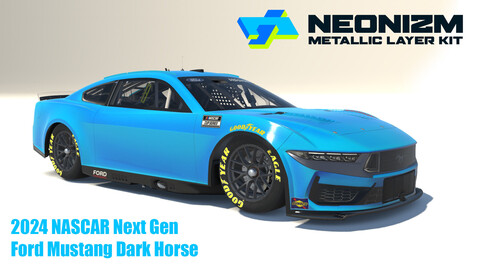 Neonizm Metallic Layer Kit - 2024 Ford Mustang Dark Horse