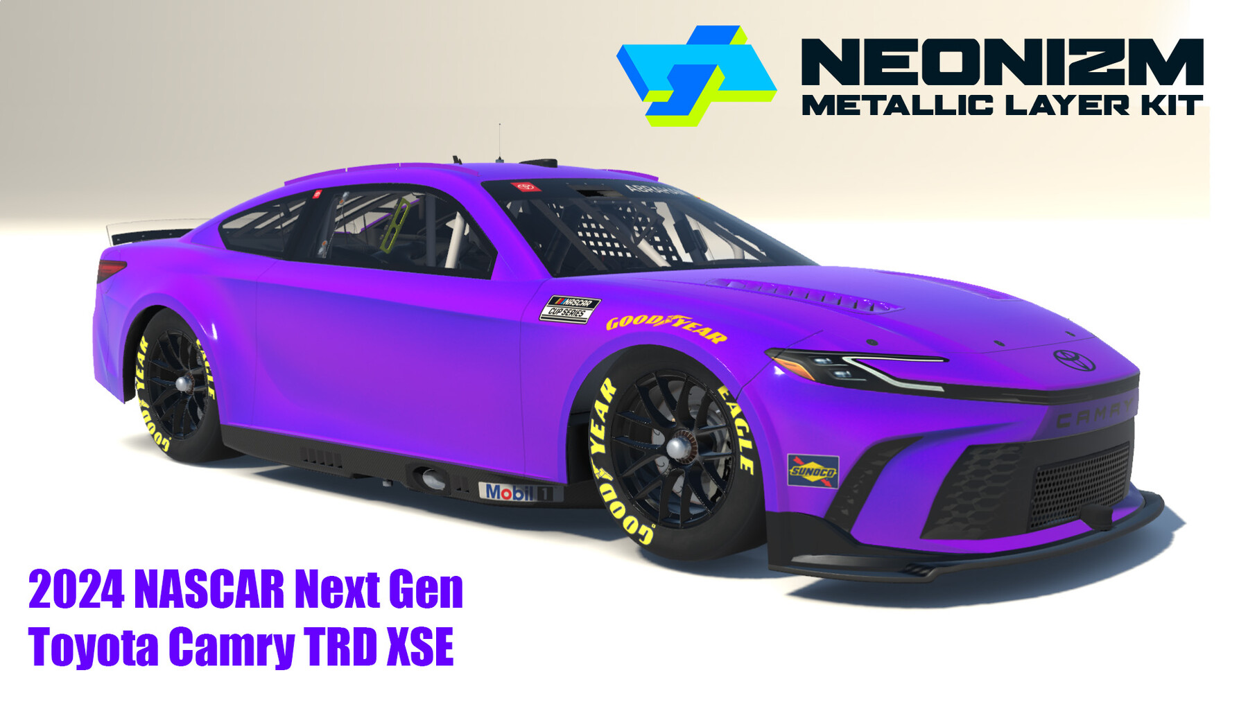 ArtStation Neonizm Metallic Layer Kit 2024 Toyota Camry TRD XSE