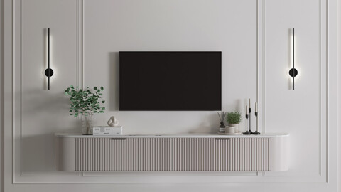 TV Wall Set 02