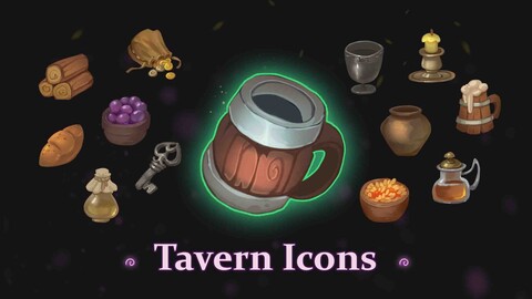 Medieval Tavern Icons